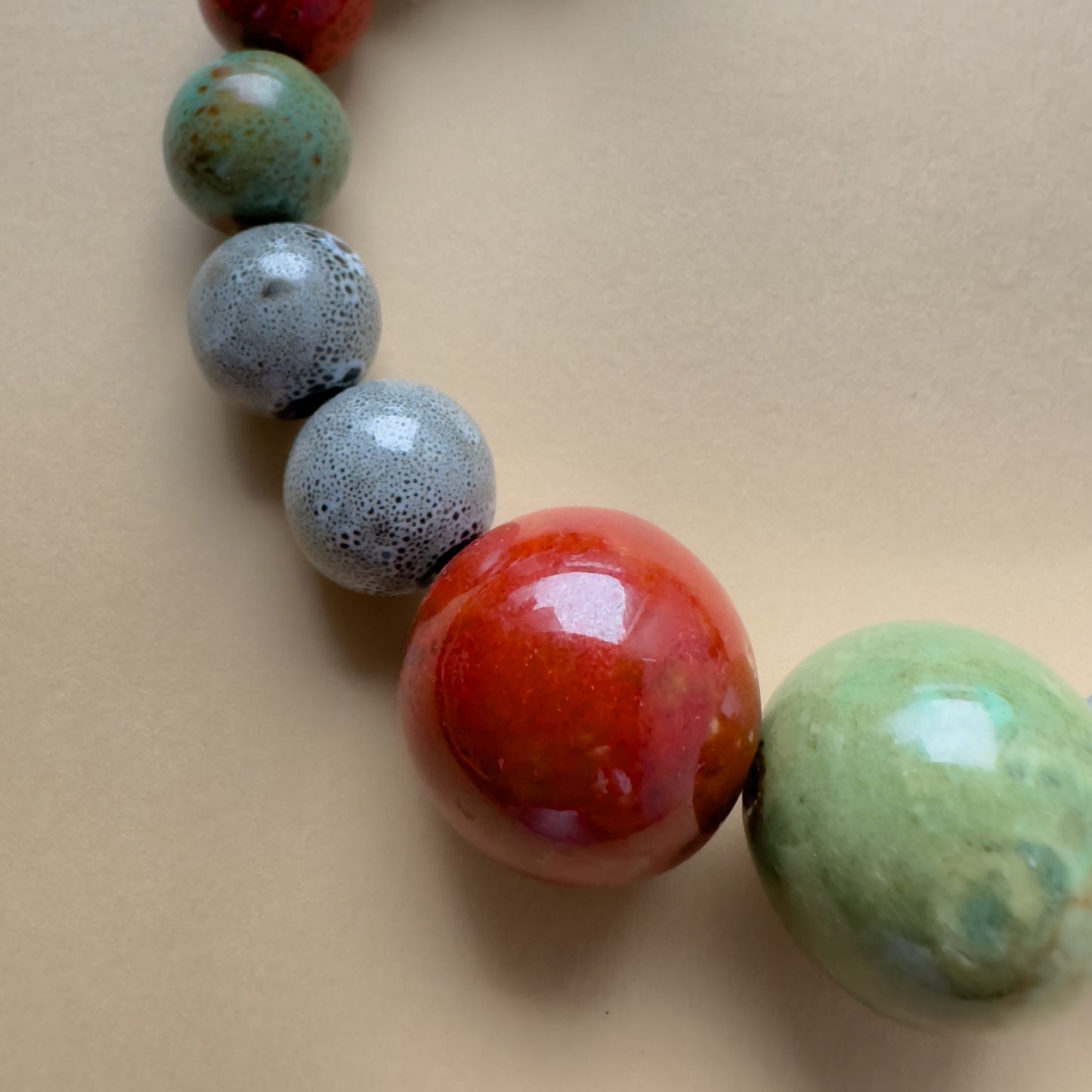 Popcorn Beads Necklace