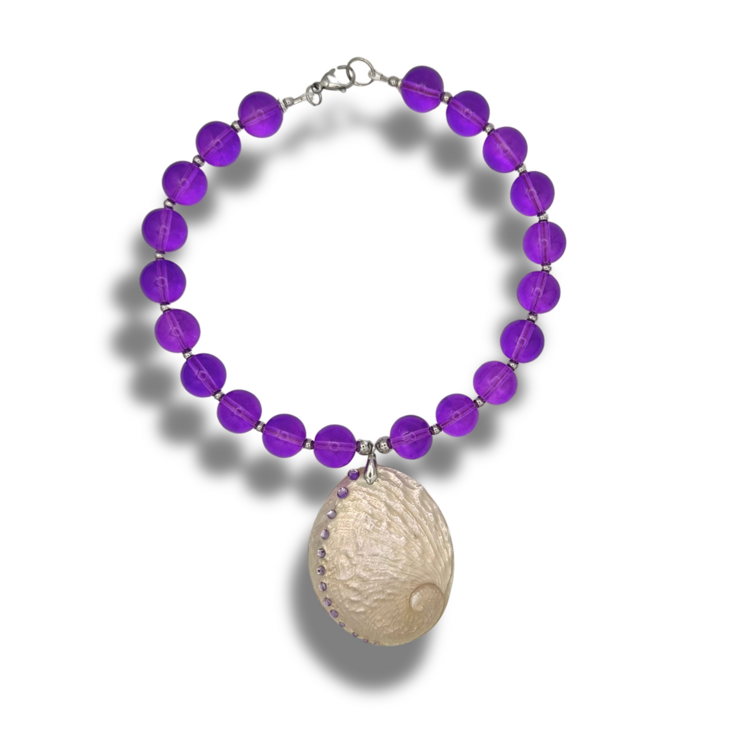 Collier Violet Sea