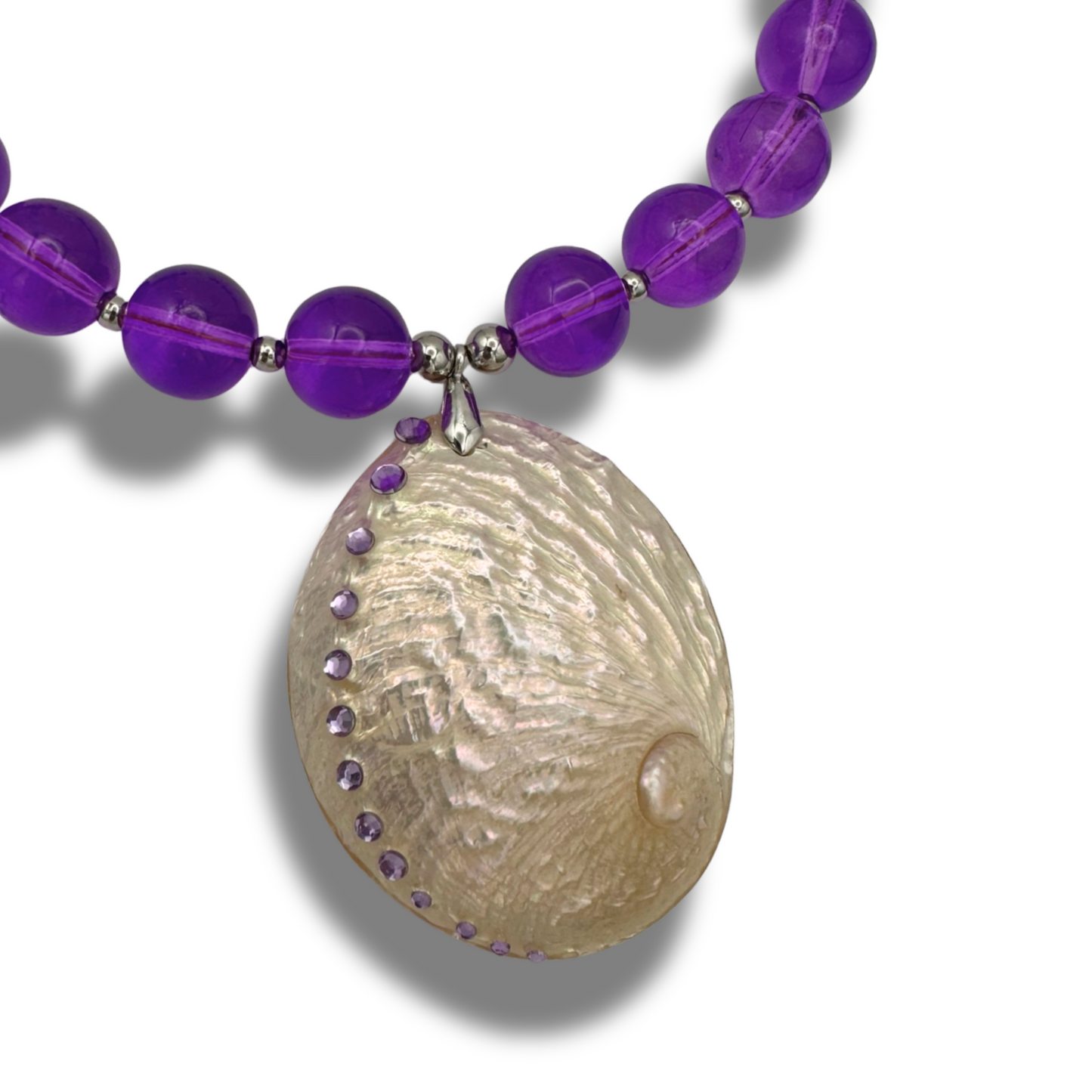 Collier Violet Sea