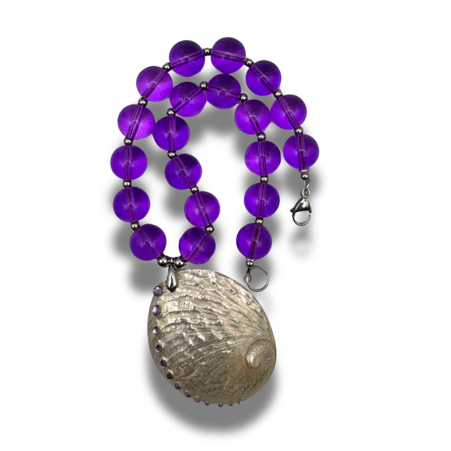 Collier Violet Sea